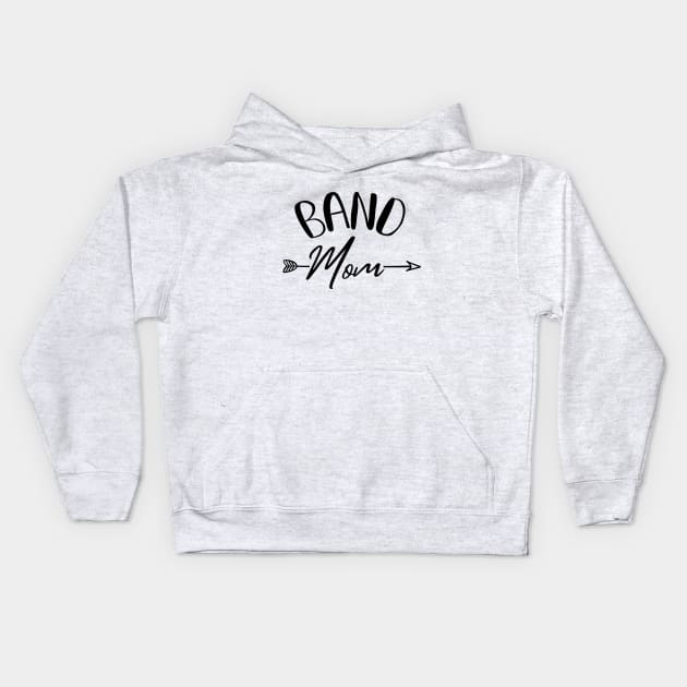 Band Mom. Kids Hoodie by Satic